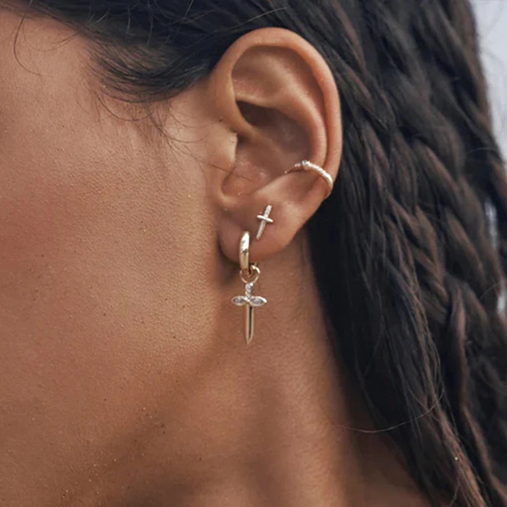 LITTLE SWORDS EARRINGS