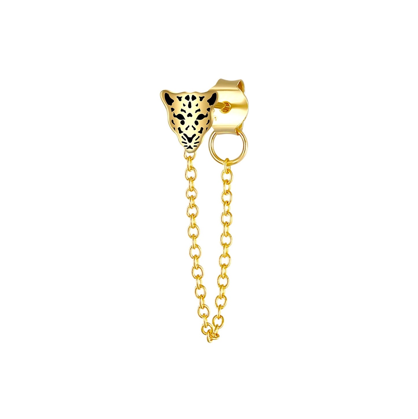 TIGER PIERCING W/ CHAIN