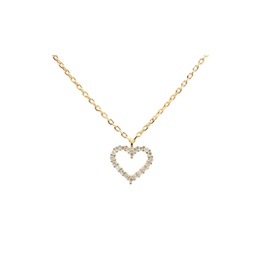 SPARKLING HEART NECKLACE