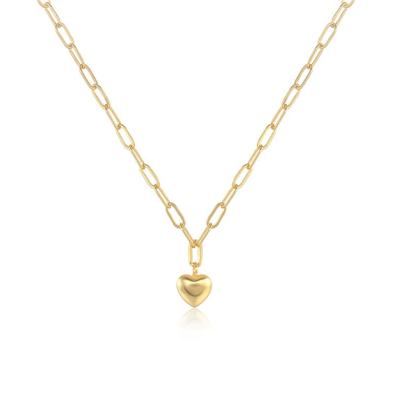 FULL HEART NECKLACE